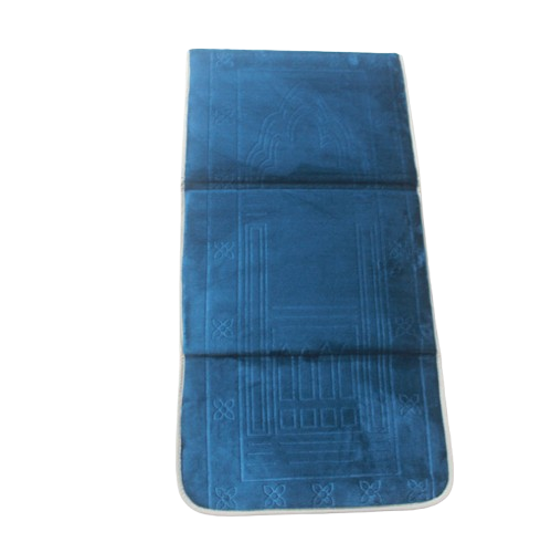 Soft Foldable Qibla Prayer Mat for Mosque & Travel