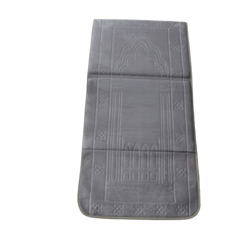 Soft Foldable Qibla Prayer Mat for Mosque & Travel